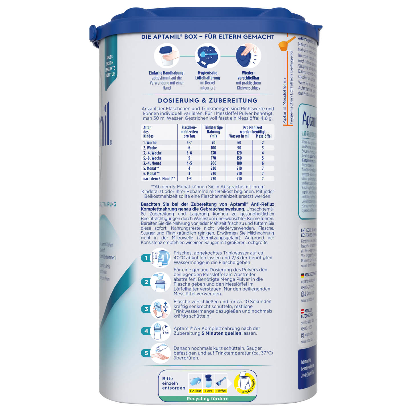 Aptamil Anti-Reflux Thickener (800g)