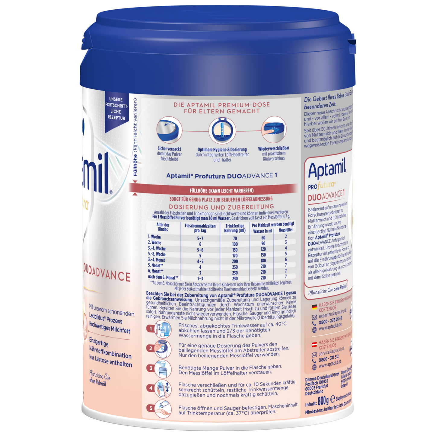 Aptamil Profutura DUOADVANCE 1 (800g)