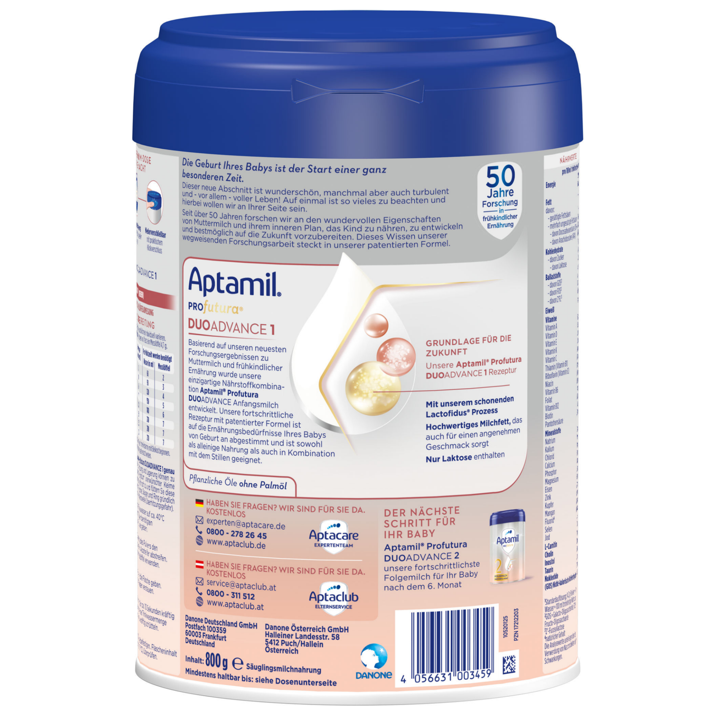 Aptamil Profutura DUOADVANCE 1 (800g)