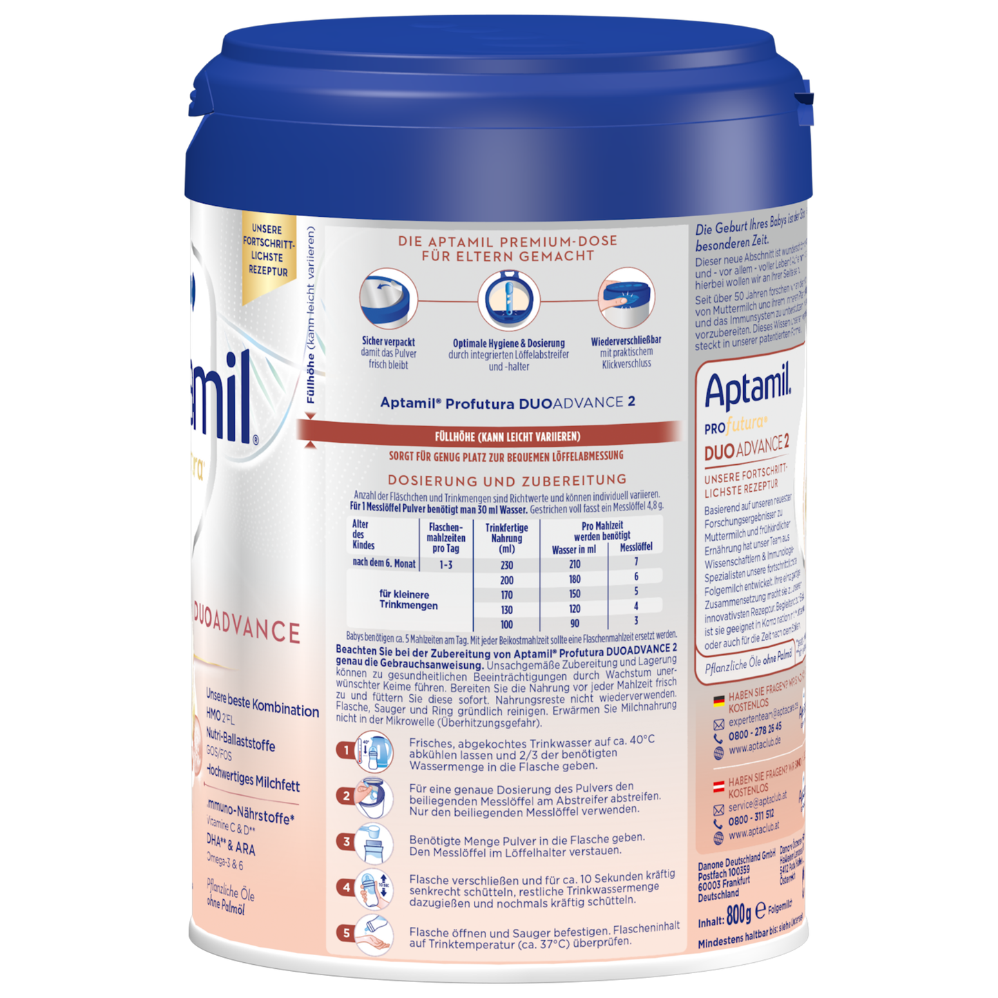 Aptamil Profutura DUOADVANCE 2 (800g)