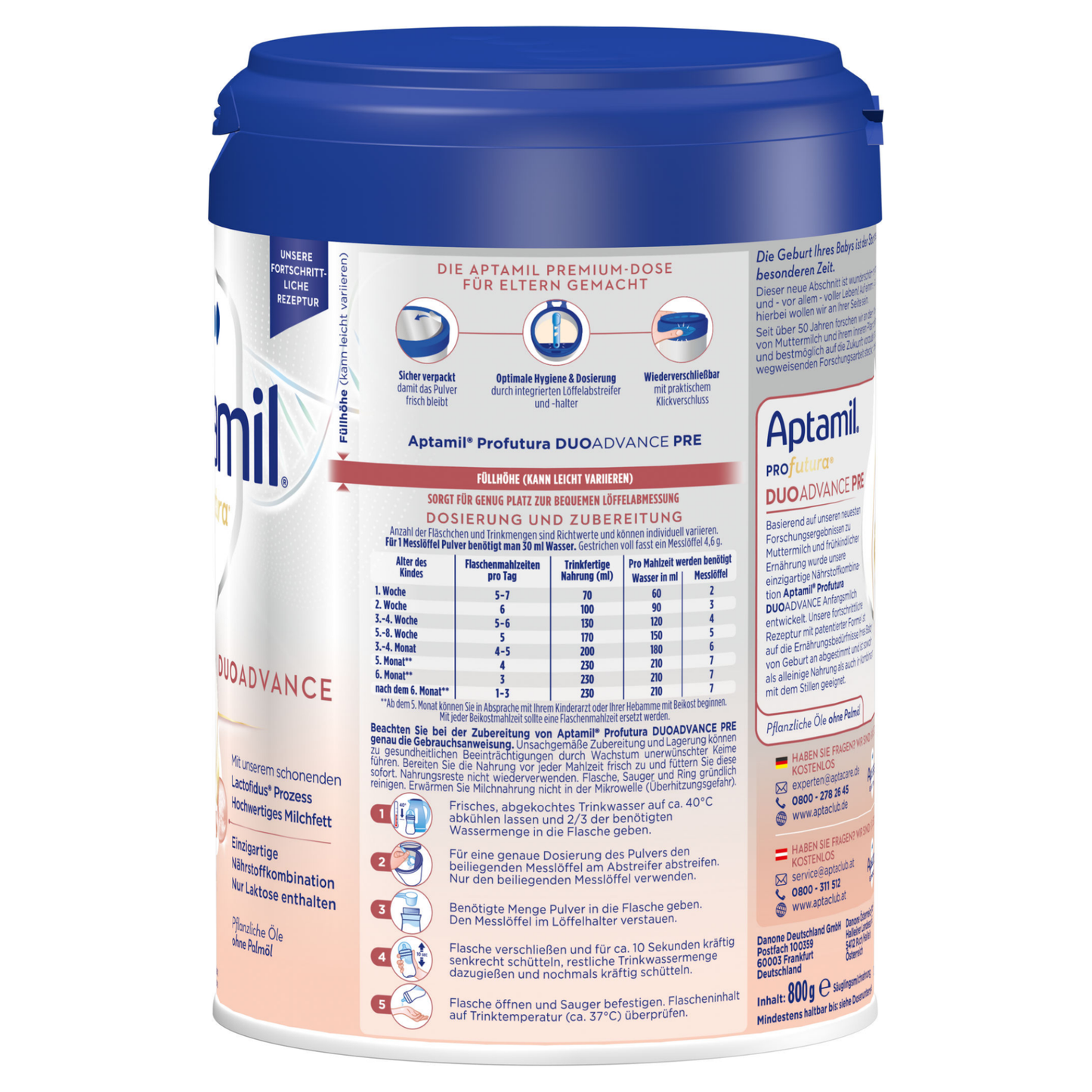 Aptamil Profutura DUOADVANCE Pre (800g)