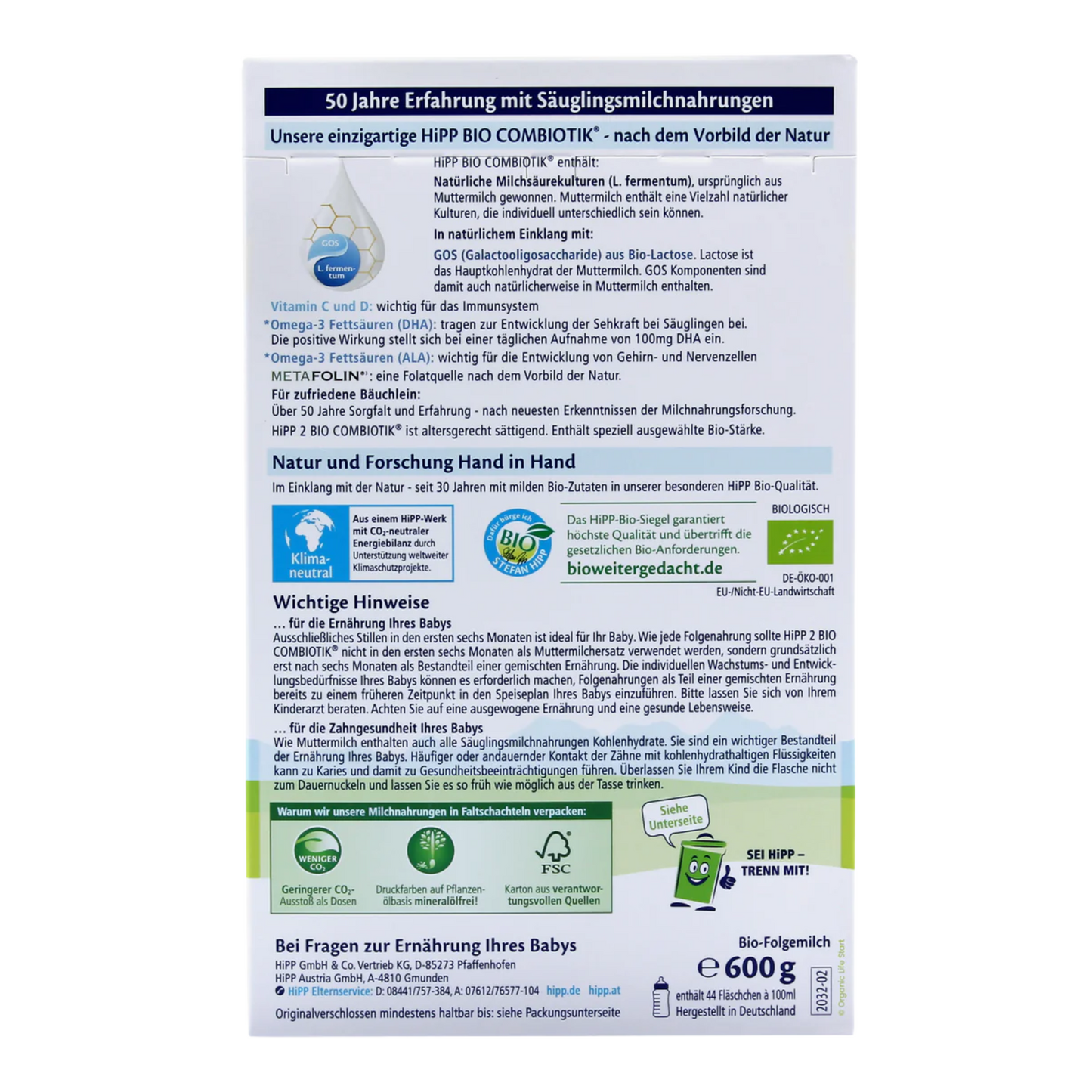 HiPP German (Stage 2)