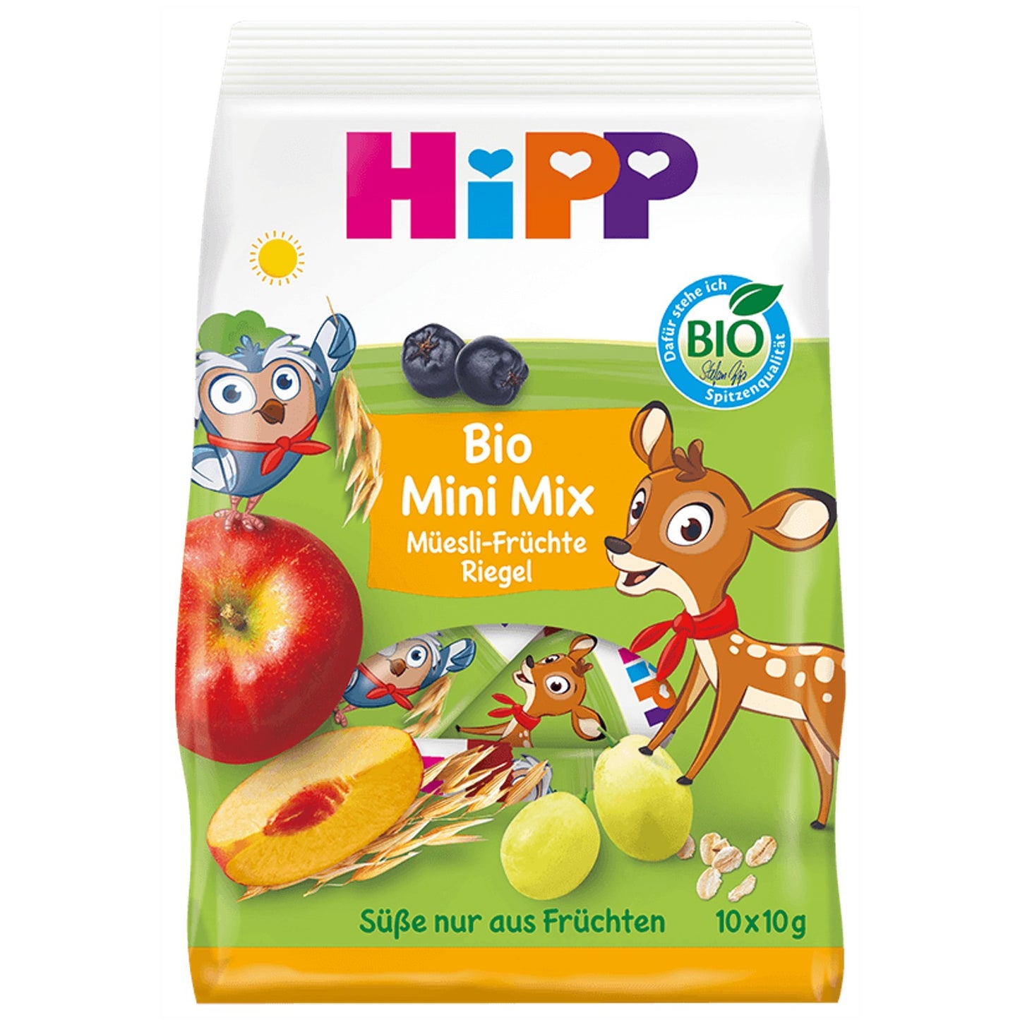 HiPP Organic Mini Mix Muesli Fruit Bars
