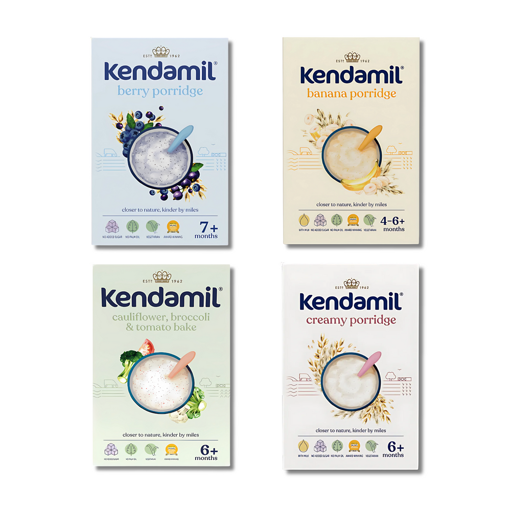Kendamil Baby Porridge – Organic Variety (4 Flavors)
