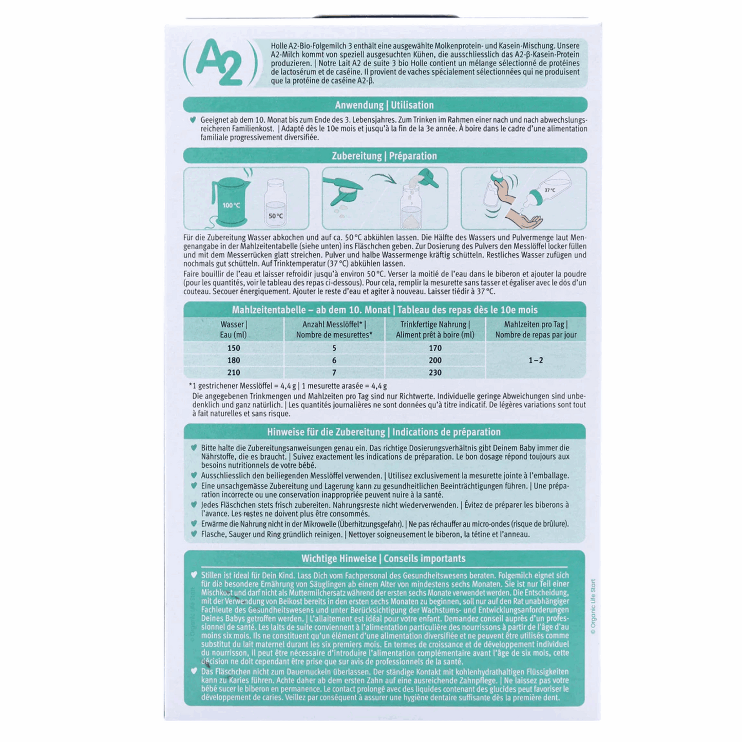 
                  
                    Holle Cow A2 (Stage 3)
                  
                