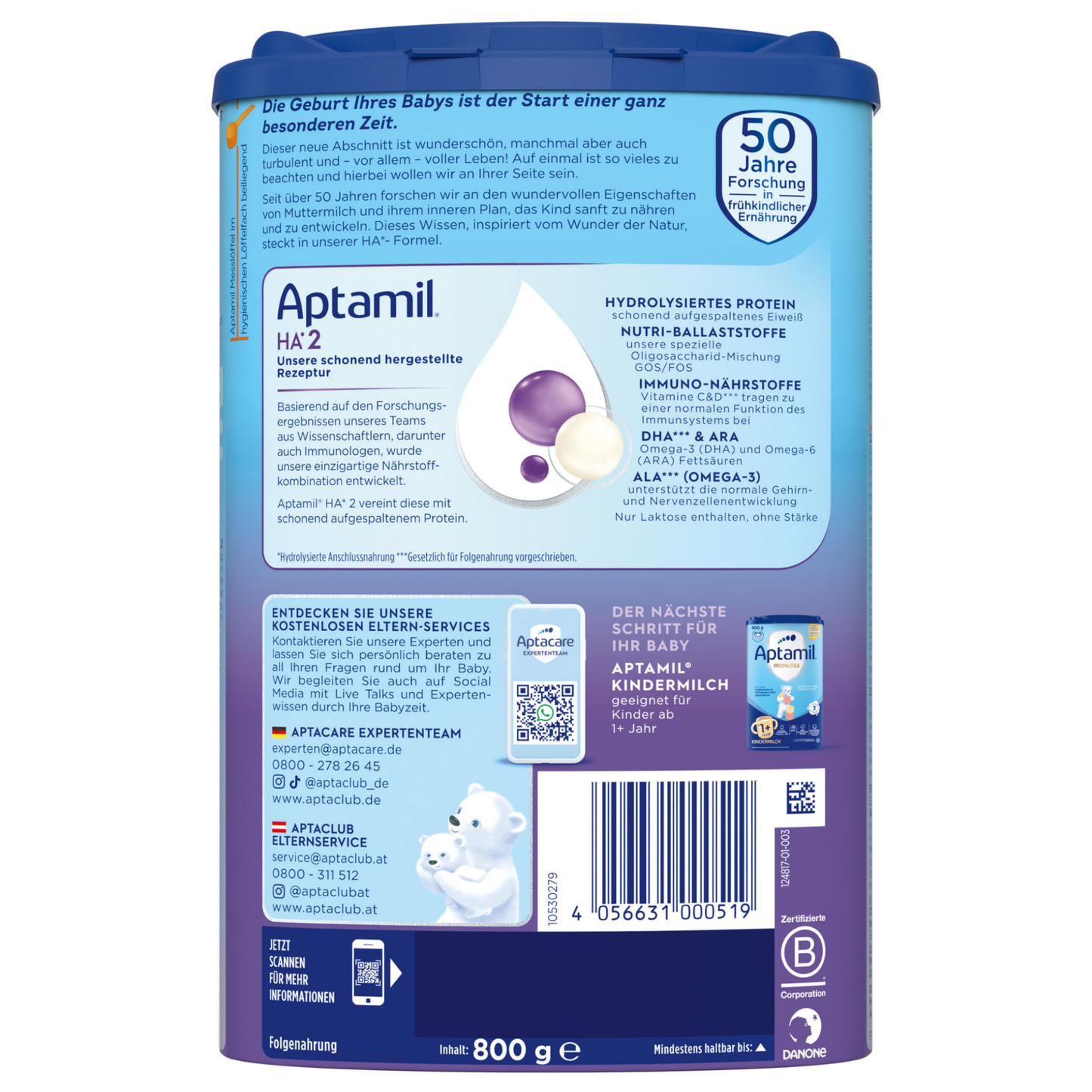 
                  
                    Aptamil HA 2 (800g)
                  
                