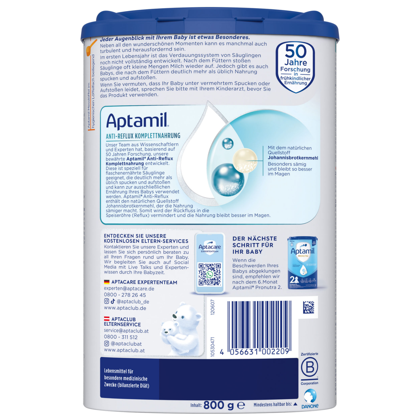 
                  
                    Aptamil Anti-Reflux Thickener (800g)
                  
                