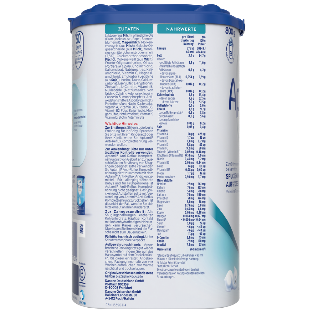 
                  
                    Aptamil Anti-Reflux Thickener (800g)
                  
                