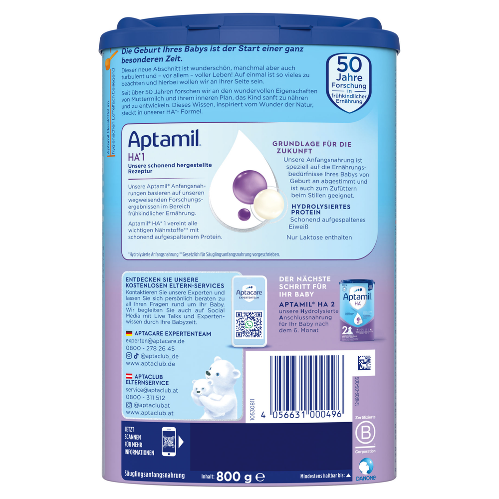 
                  
                    Aptamil HA 1 (800g)
                  
                