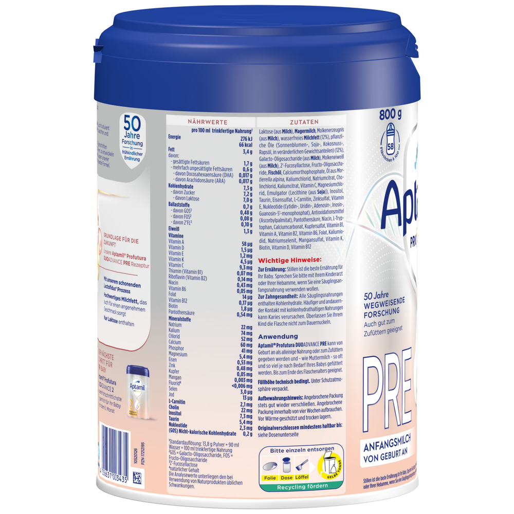 
                  
                    Aptamil Profutura DUOADVANCE Pre (800g)
                  
                