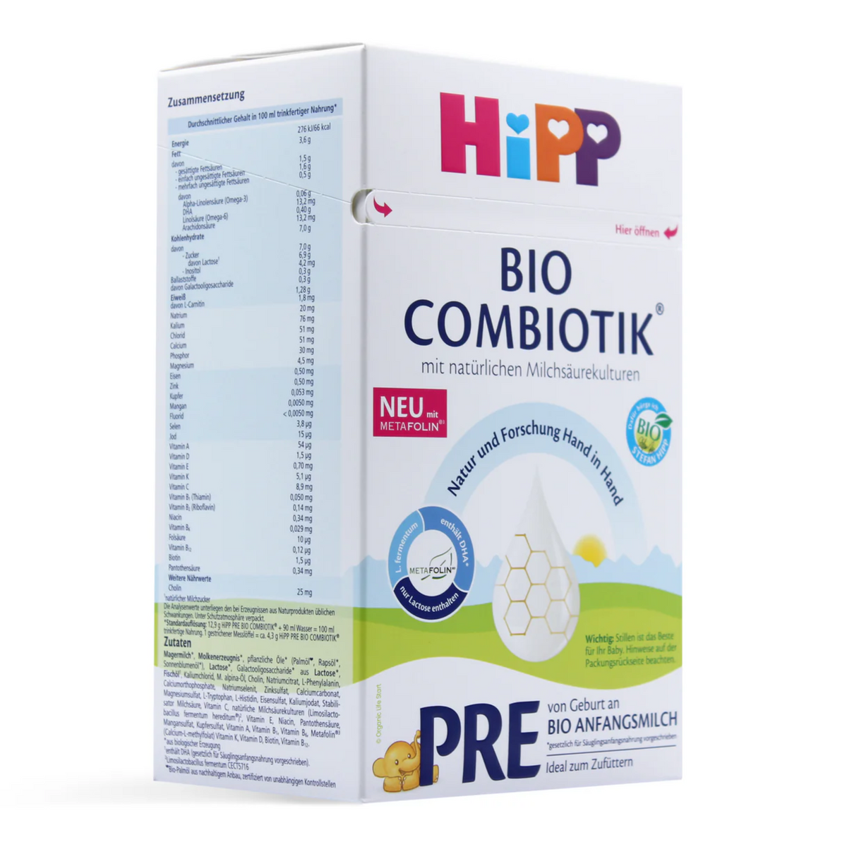 HiPP German PRE Combiotik Formula, 600g – product photo 2