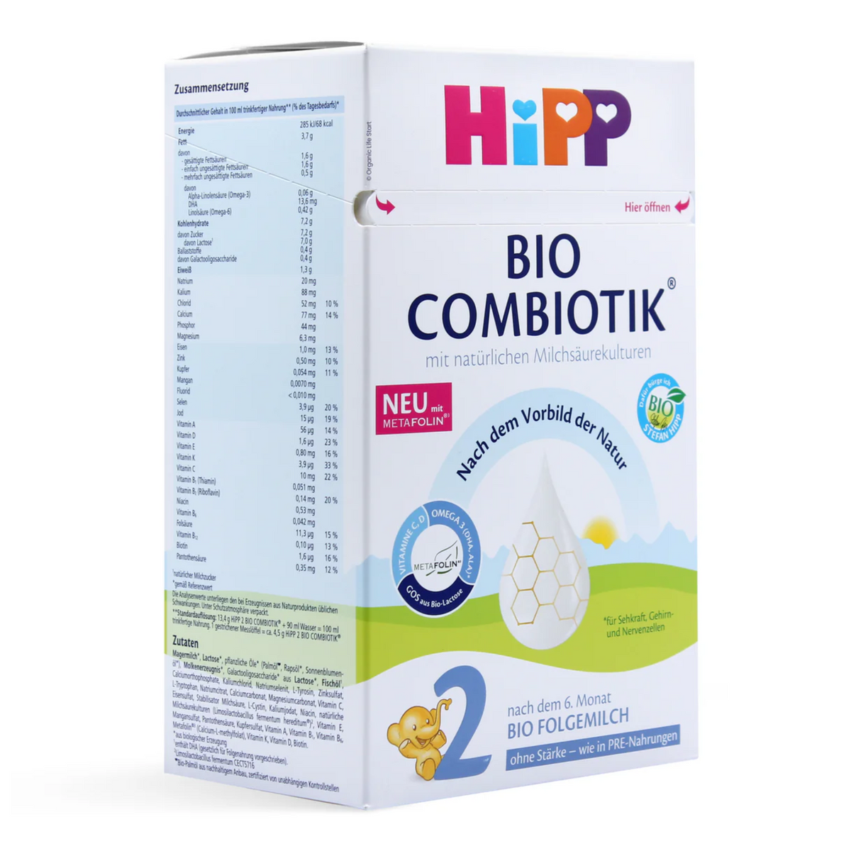 HiPP German Stage 2 Combiotik No Starch, 600g – product photo 2