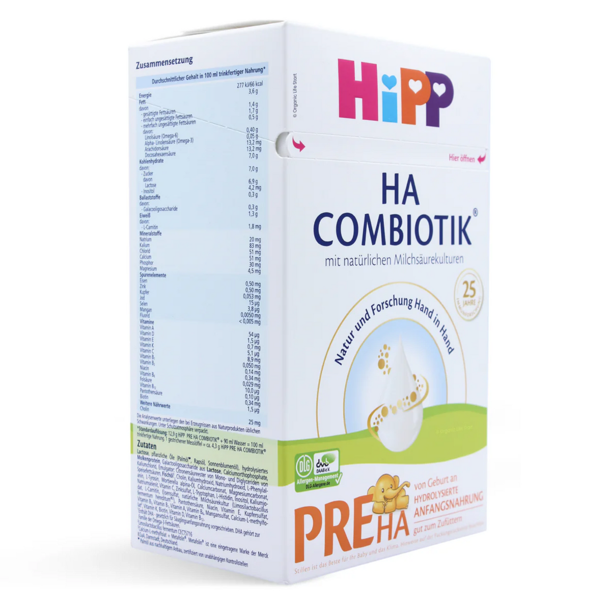 HiPP German HA PRE Hypoallergenic Formula – product photo 2