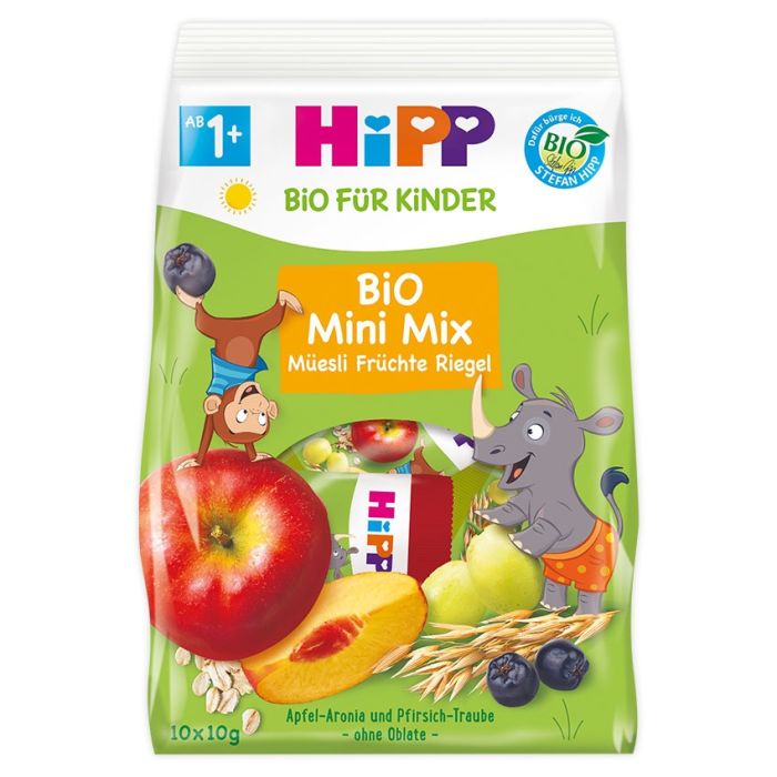 HiPP Organic Mini-Mix – Muesli Fruit Bars