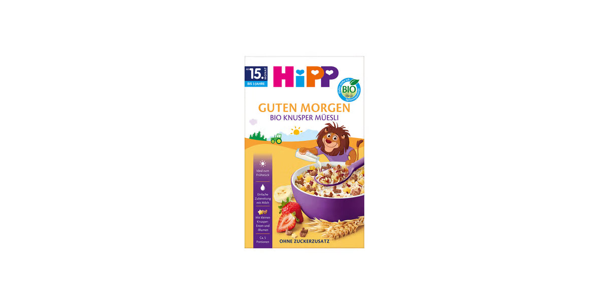 HiPP Organic Crunchy Muesli – product photo 2