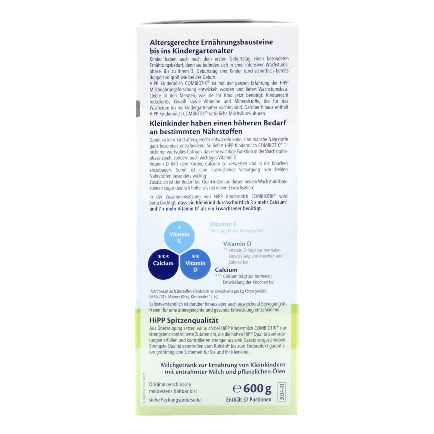 
                  
                    HiPP German (Kindermilk 1+)
                  
                