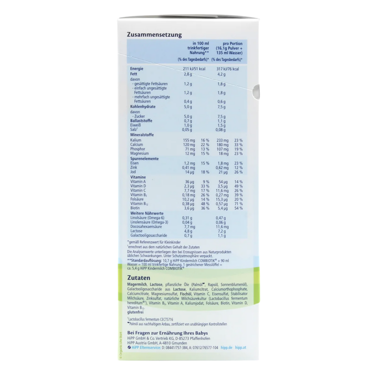 
                  
                    HiPP German (Kindermilk 1+)
                  
                