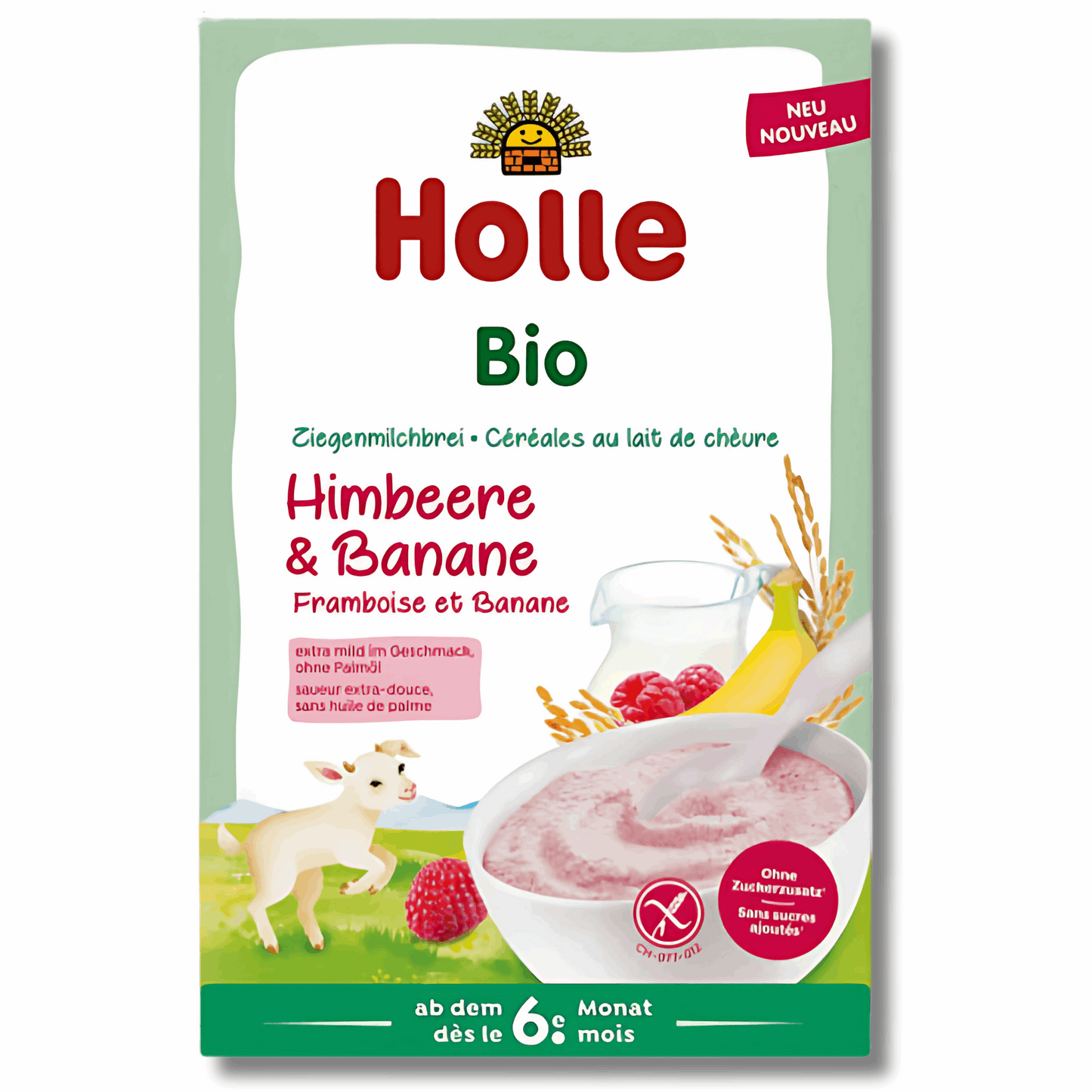 
                  
                    Holle Organic Goat Milk Porridge Raspberry & Banana
                  
                