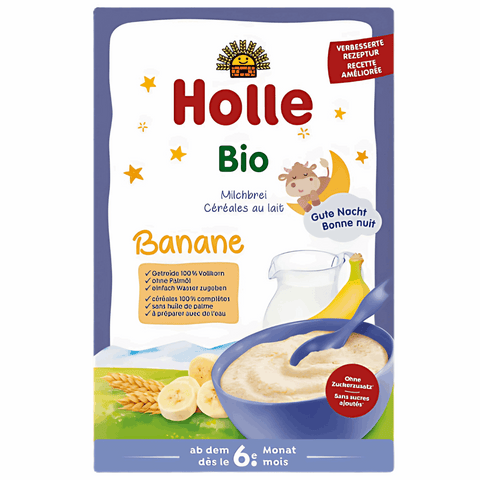 Holle Organic Milk Cereal Banana