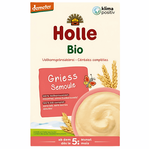 Holle Organic Semolina Porridge