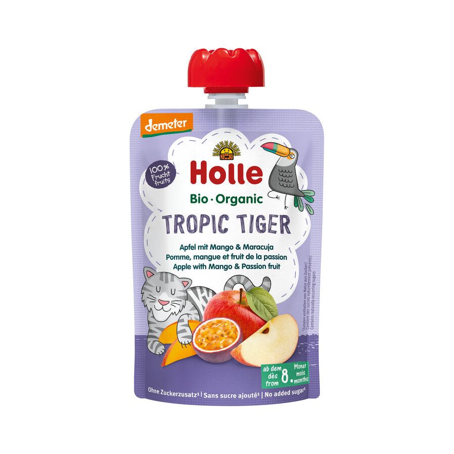 12 x Holle Organic Tropic Tiger Puree