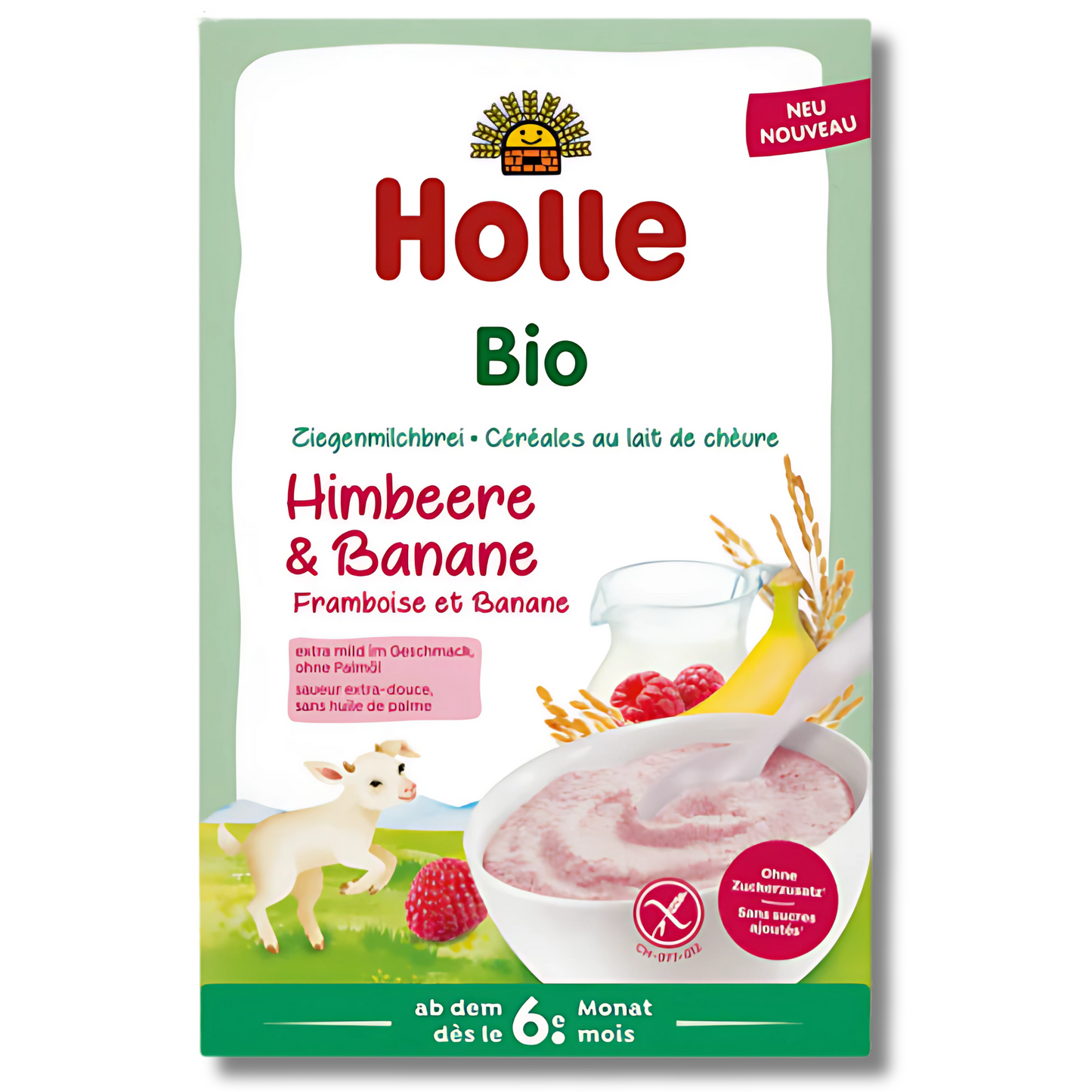 
                  
                    Holle Organic Goat Milk Porridge Raspberry & Banana
                  
                