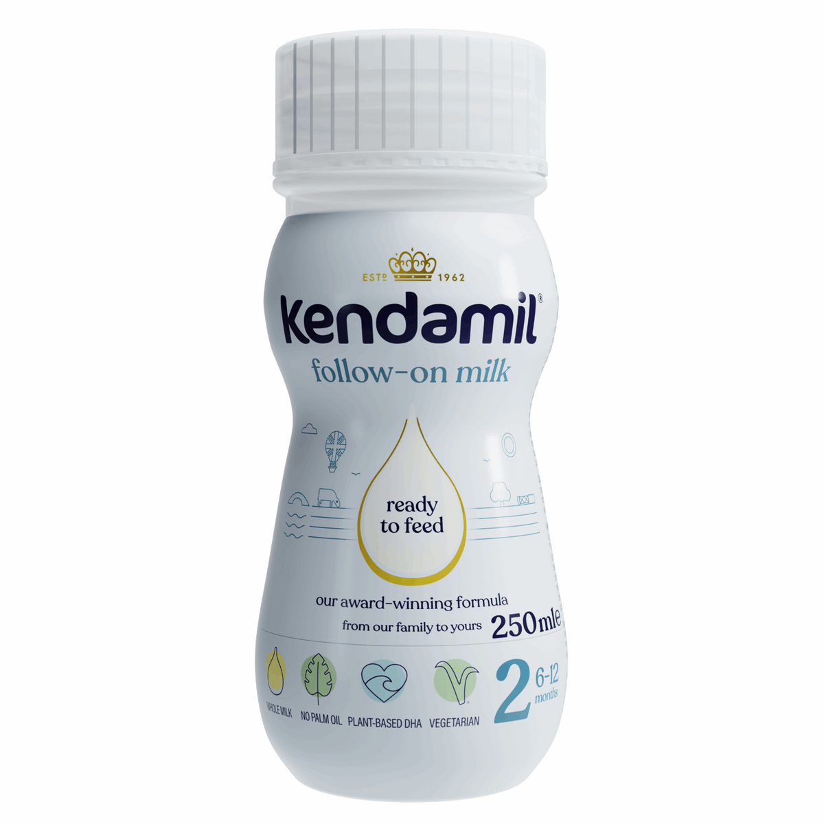 Kendamil 2 Follow On Milk Ready To Feed 250Ml