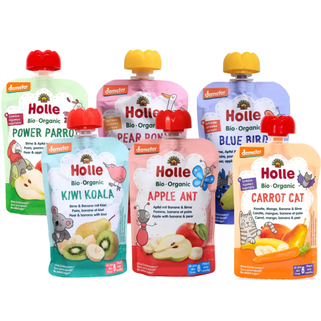 
                  
                    Holle Pouches Add On Option 12 pack
                  
                