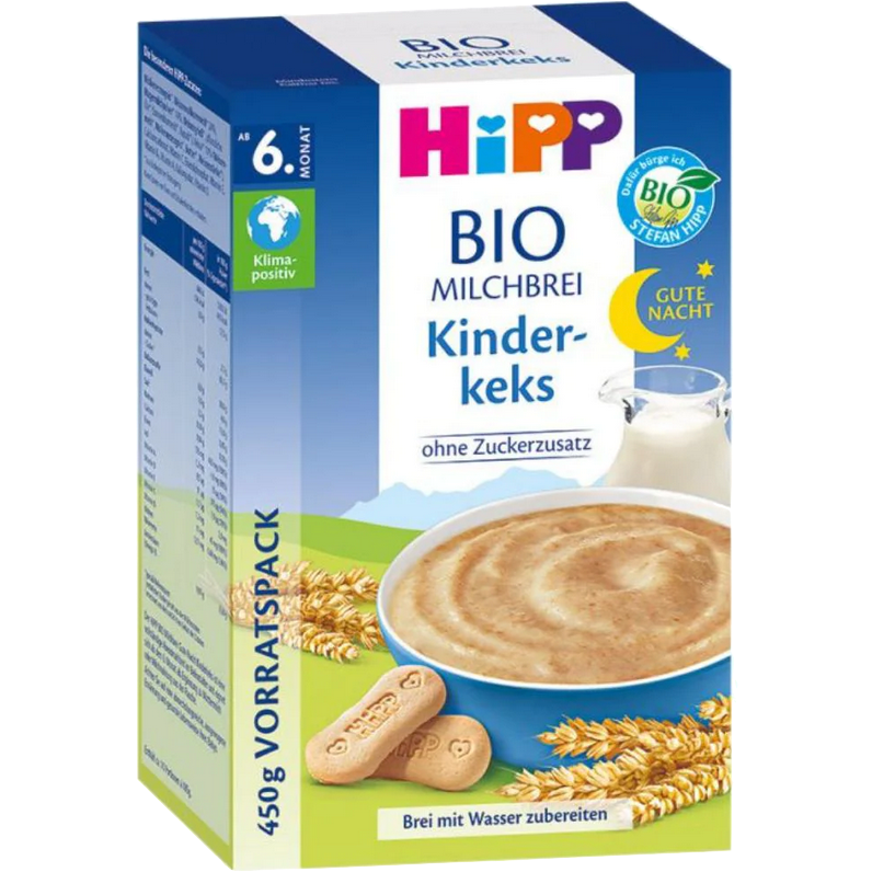 HiPP Organic Milk Porridge - Good Night Biscuit