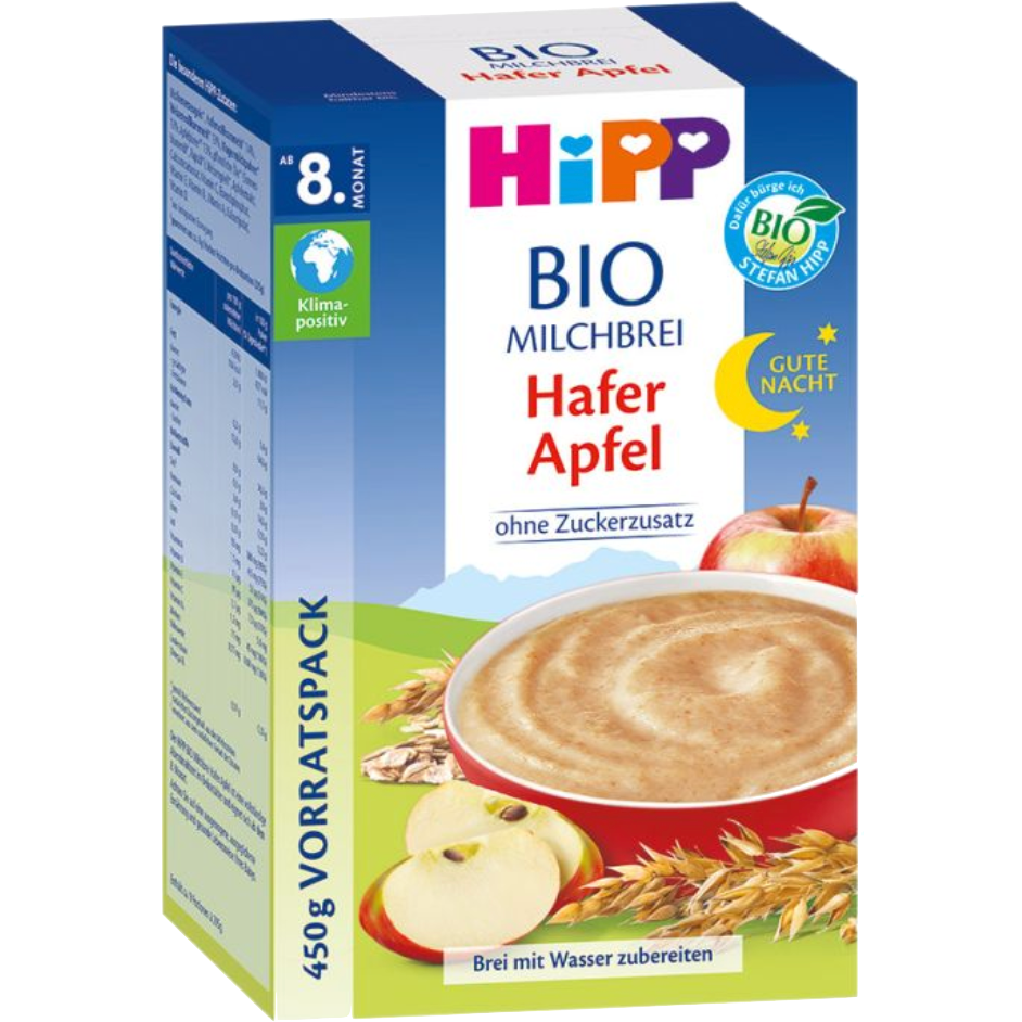 HiPP Organic Milk Porridge Good Night Oat-Apple