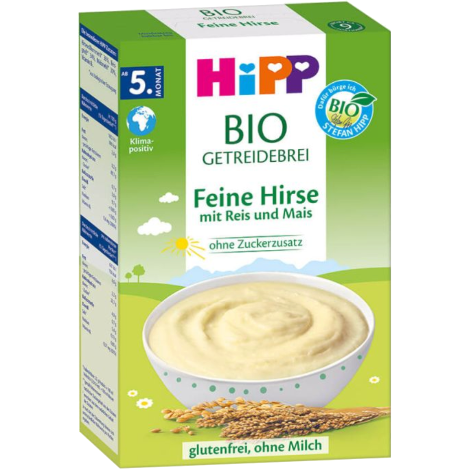 HiPP Organic Porridge Fine Millet with Rice and Corn