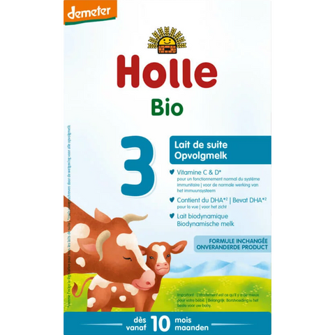 Holle Organic Cow Milk Follow-On Formula Stage 3 | 10+ Months | 600g