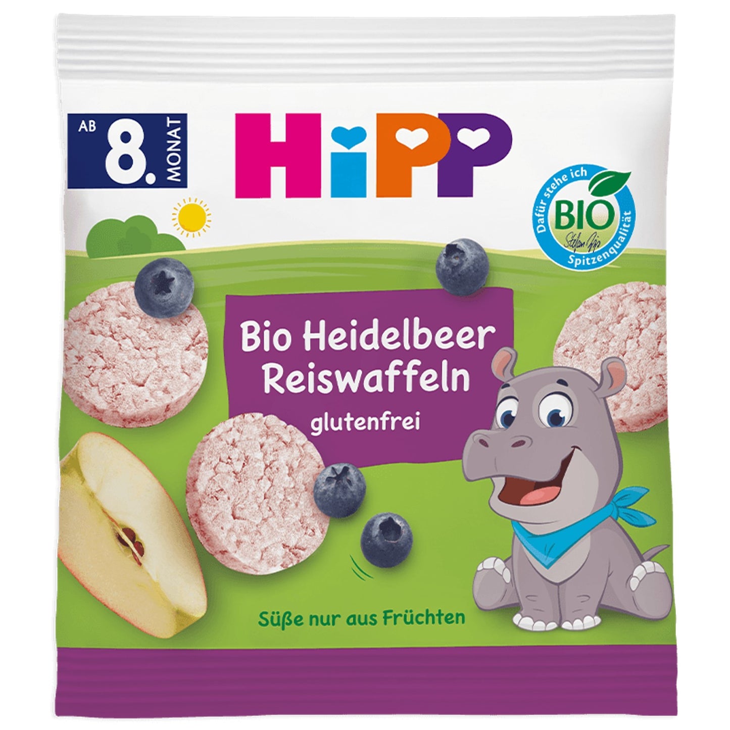 HiPP Organic Blueberry Rice Cakes