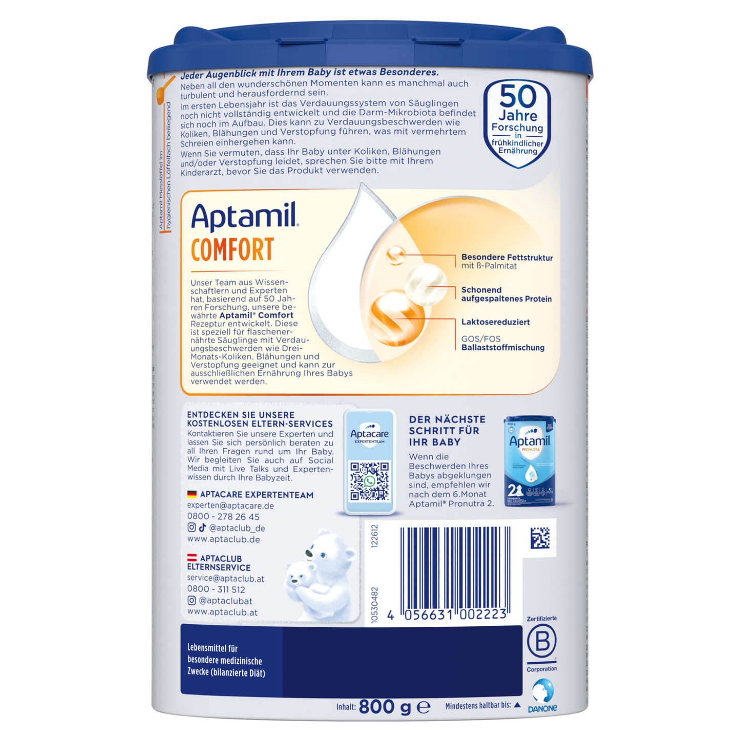 
                  
                    Aptamil Comfort (800g)
                  
                