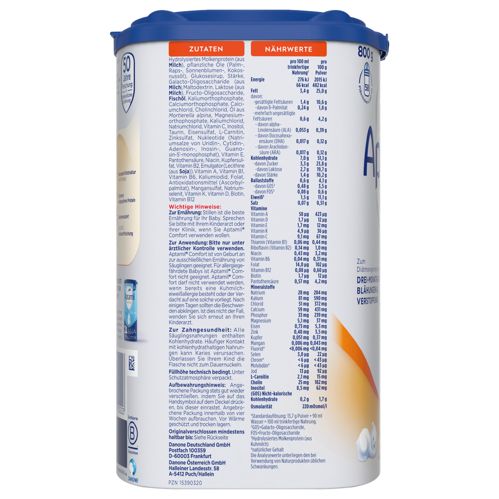 
                  
                    Aptamil Comfort (800g)
                  
                