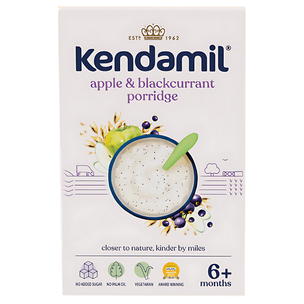 Kendamil Organic Apple & Blackcurrant Porridge