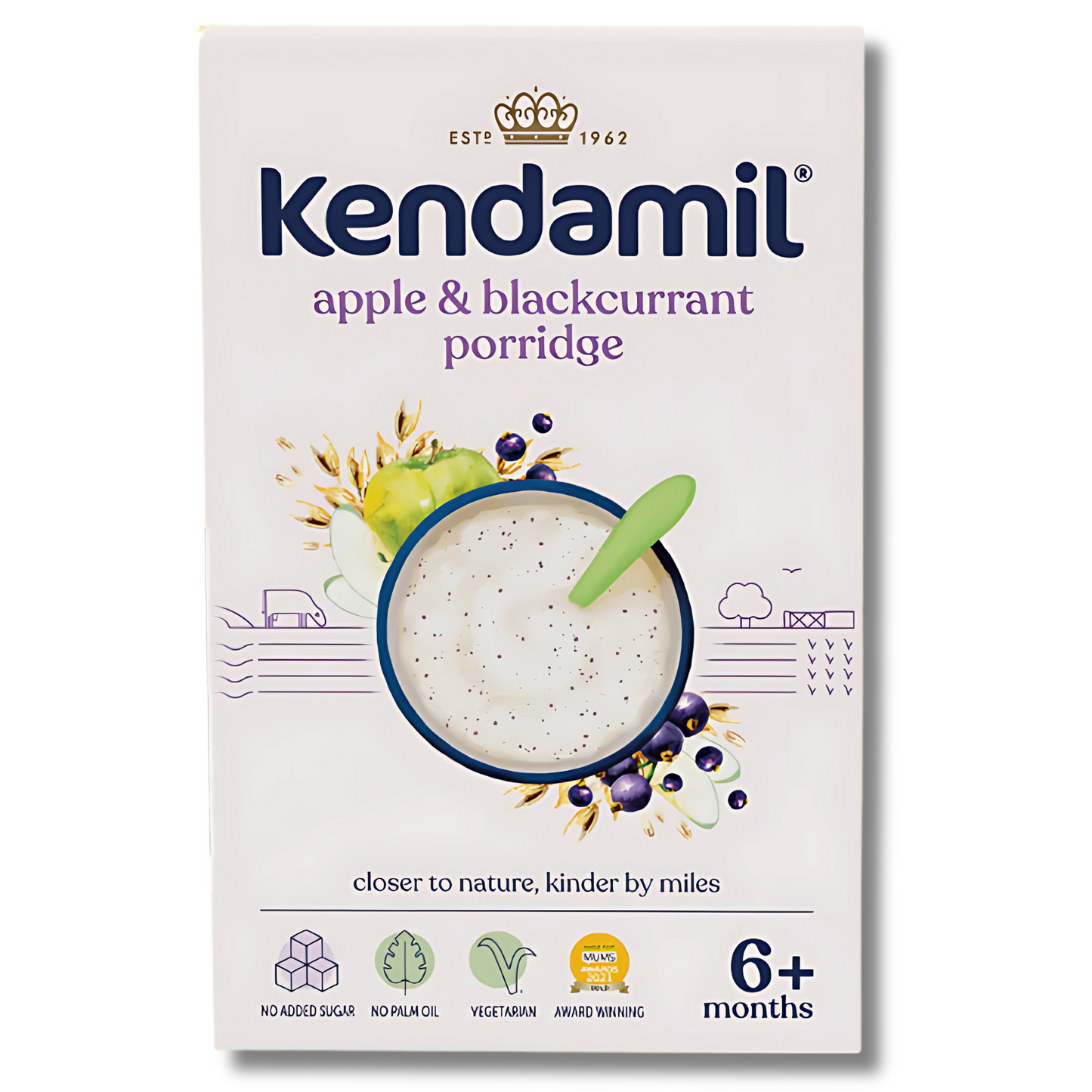 
                  
                    Kendamil Organic Apple & Blackcurrant Porridge
                  
                
