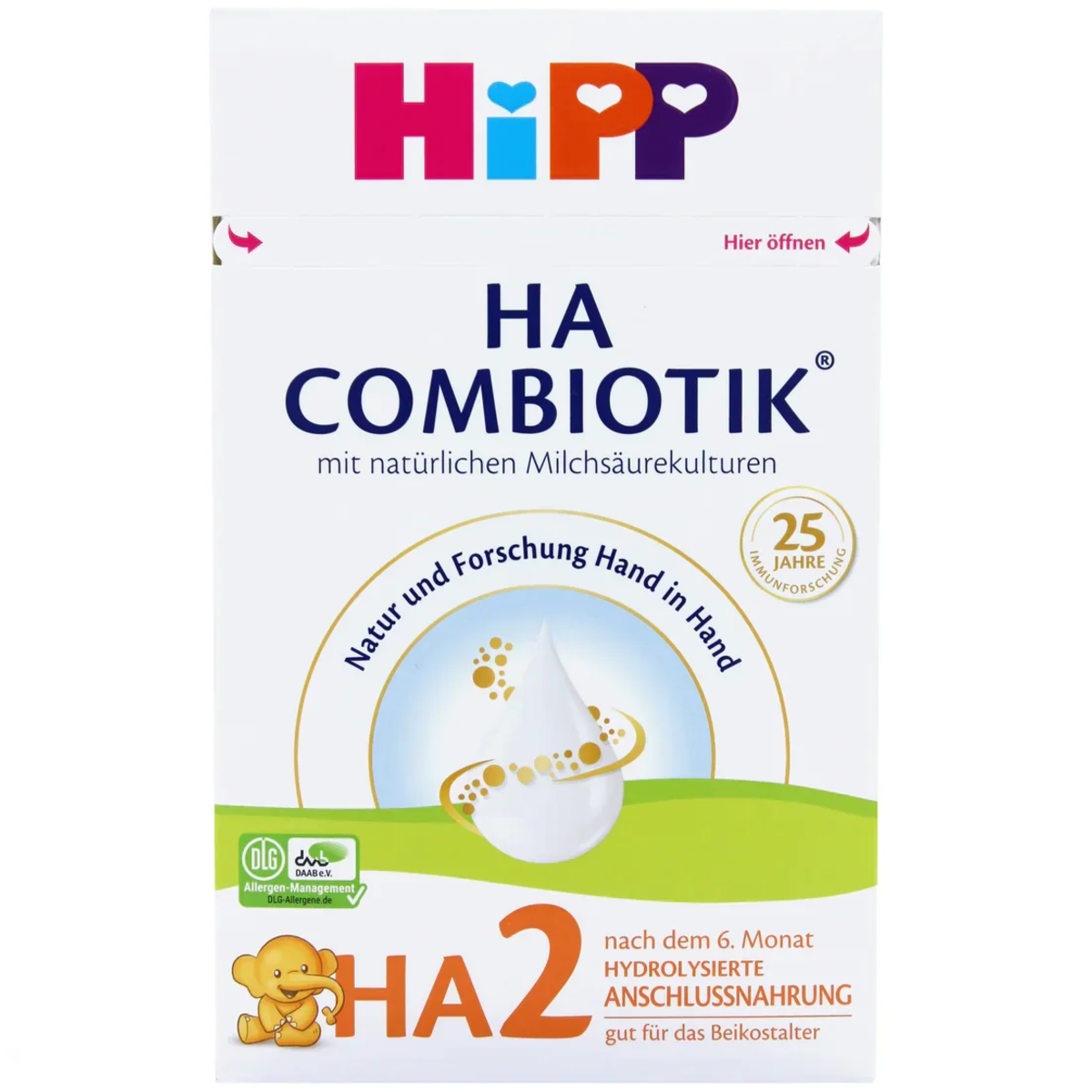 HiPP German HA Stage 2 Hypoallergenic Formula