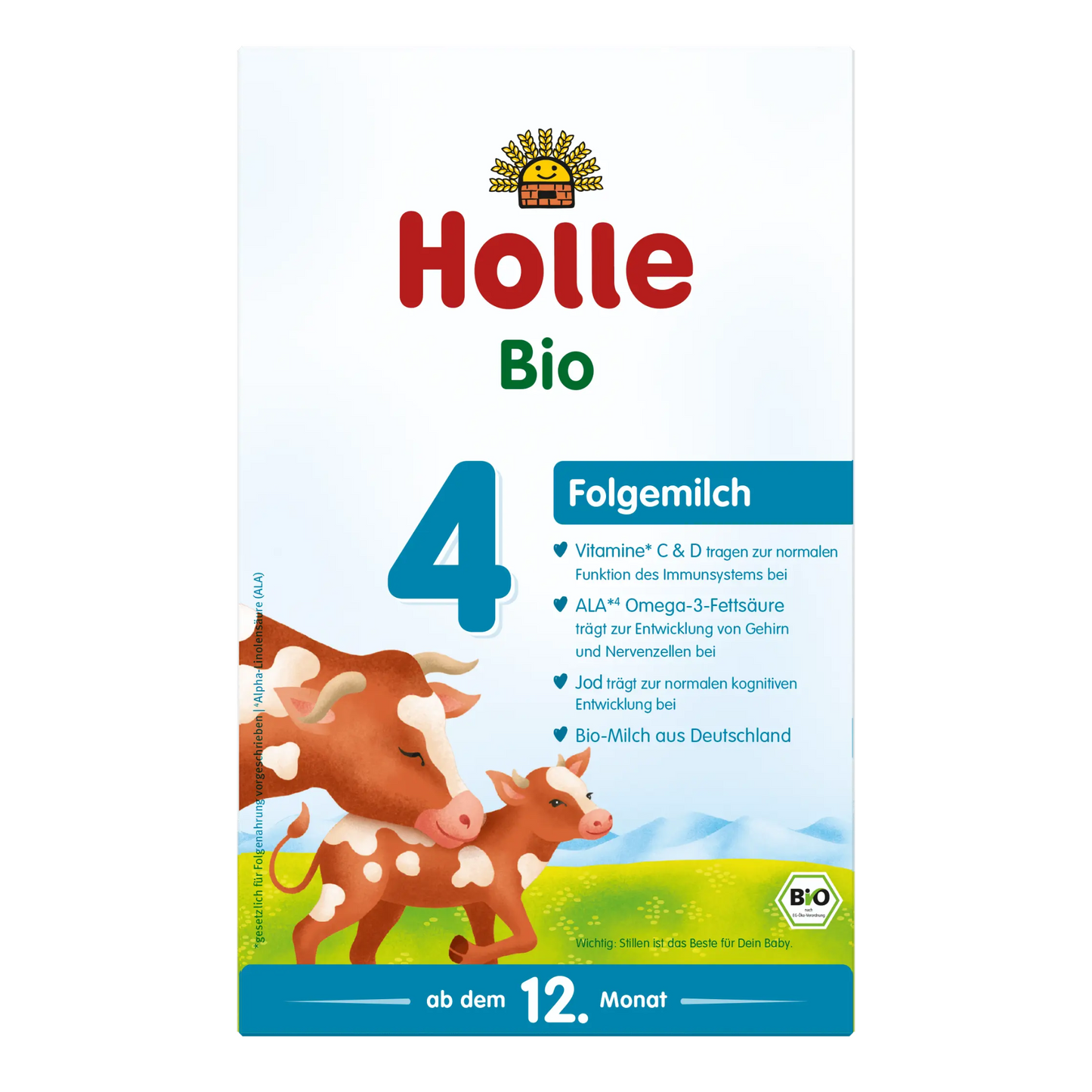 Holle Organic Cow Stage 4 Toddler Formula, 600g