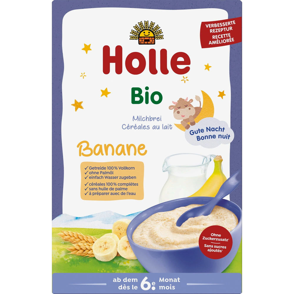 Holle Organic Milk Cereal Banana