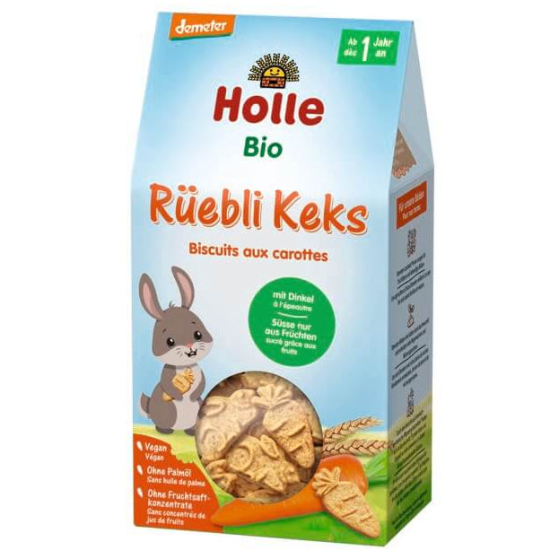 Holle Organic Carrot Spelt Biscuits