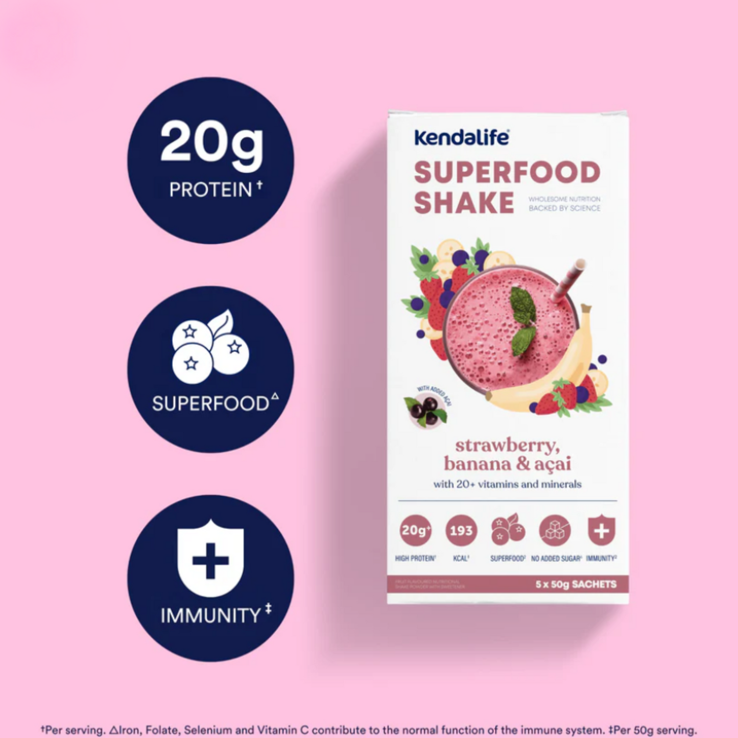 
                  
                    Kendalife Strawberry, Banana & Açai
                  
                