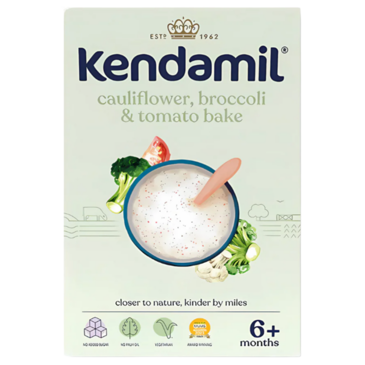 Kendamil Cauliflower, Broccoli & Tomato Bake Porridge