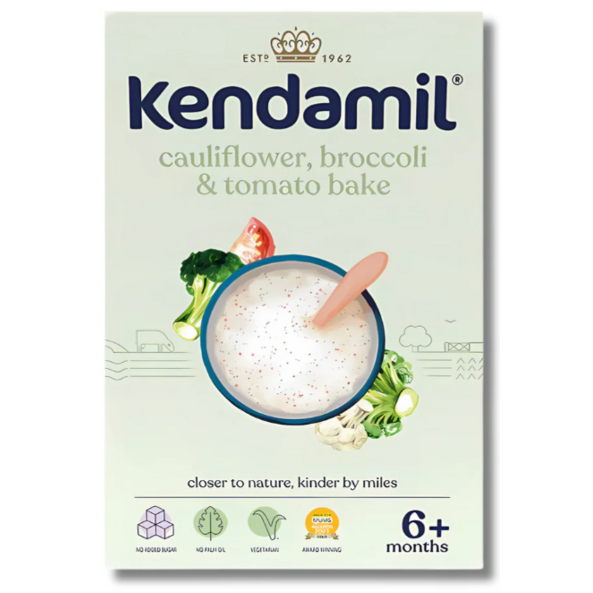 Kendamil Cauliflower, Broccoli & Tomato Bake Porridge – product photo 2