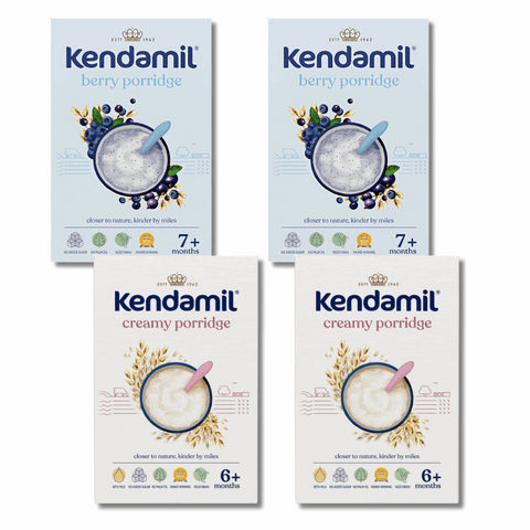 Kendamil Baby Porridge – Organic Variety (4 Pack)