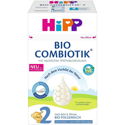 HiPP German (Stage 2) No Starch Organic Combiotik Formula 6+ months